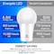 Energetic Lighting 60-Watt Equivalent A19 GU24 LED Light Bulb 3000K, Non-Dimmable, 4PK YGA03A74-A19-8.5W-830-GU24-4P - alternate 2